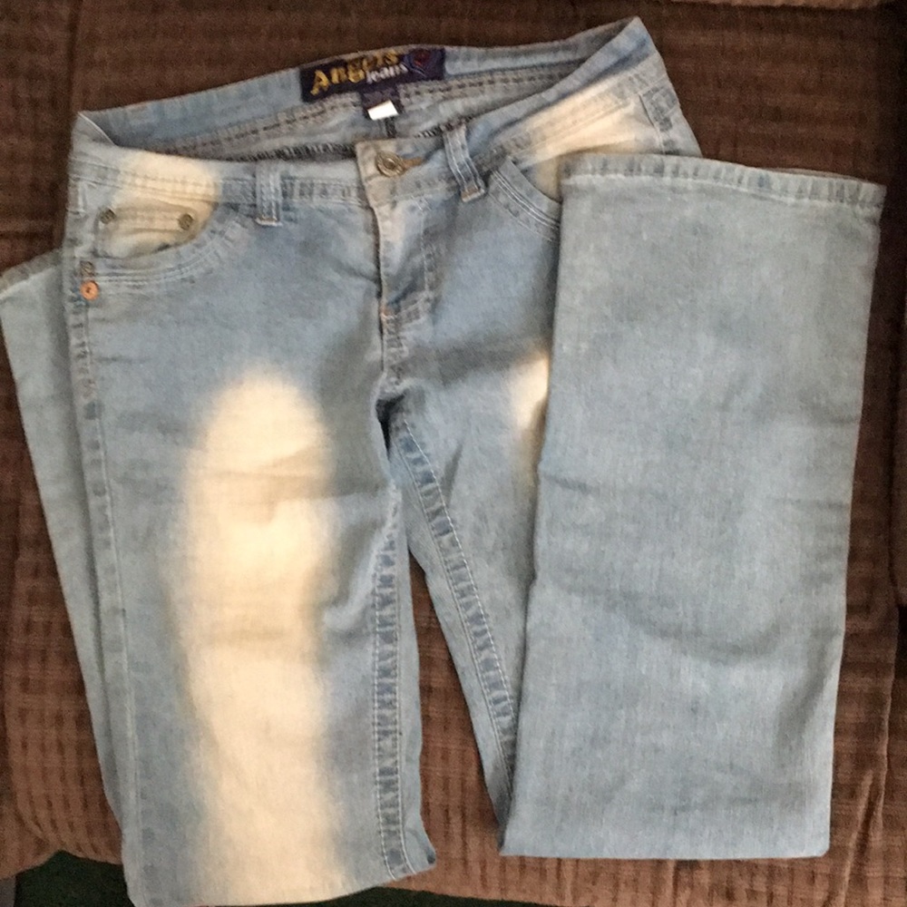 Angels light wash jeans